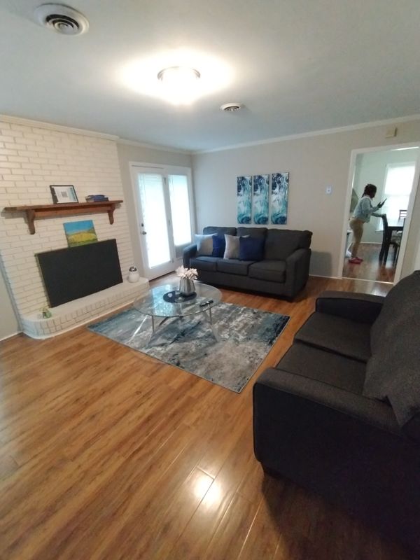 Living Room Cleaning
