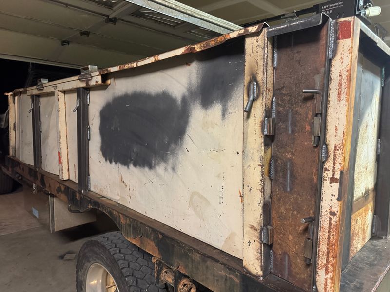 Flat bed truck sides 
