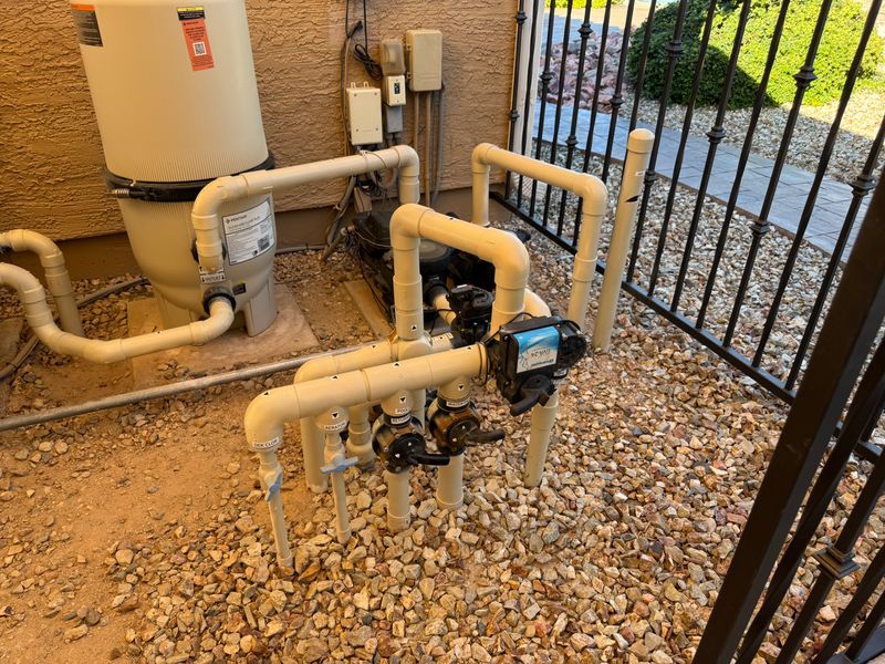 Swimming pool equipment repair