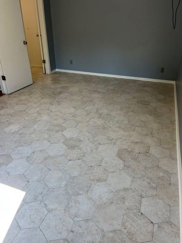 Tile installation