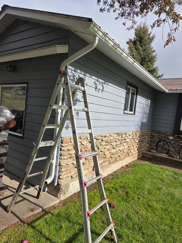 5" & 6" Seamless Gutter Installs