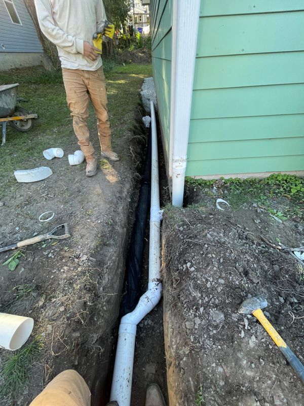 Drainage System Install & Repair