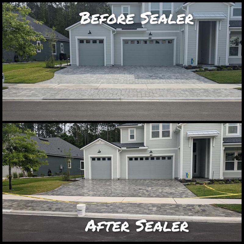 Paver Sealing gallery