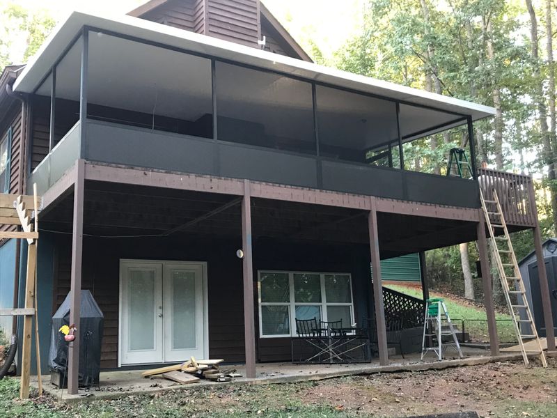 Panel Roof Screen Enclosure