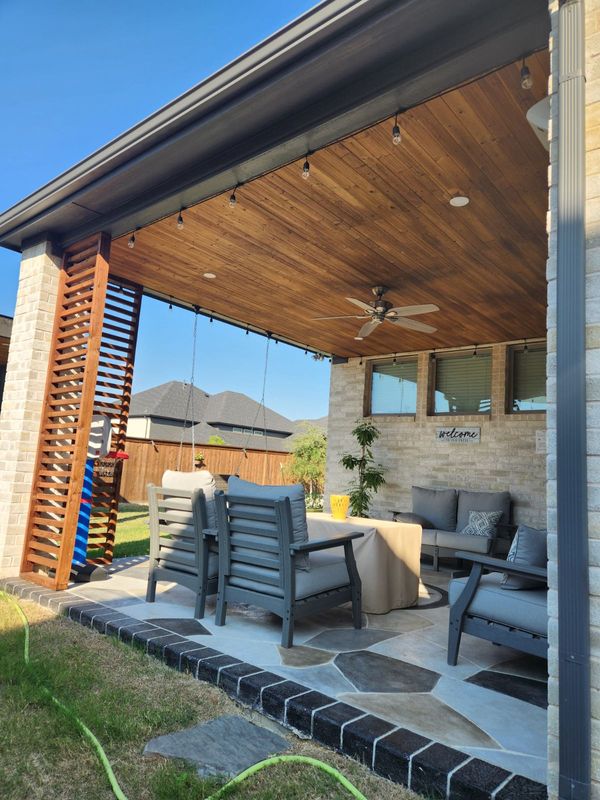 Patio covers and pergolas 