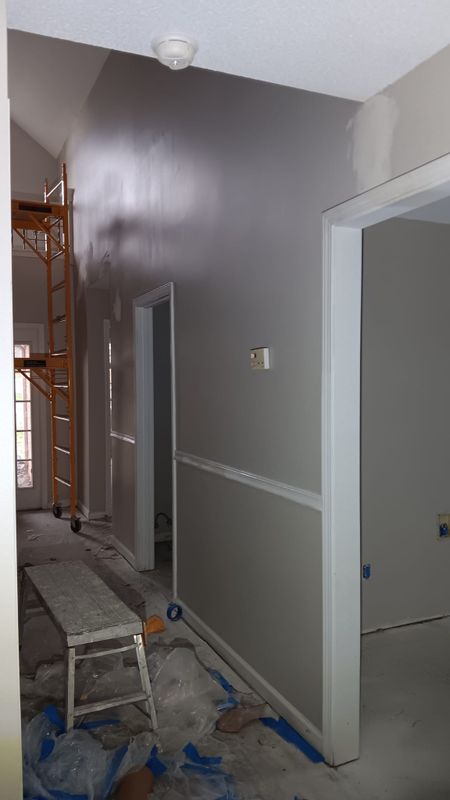 Fence and Full Home Interior Painting and Drywall repair