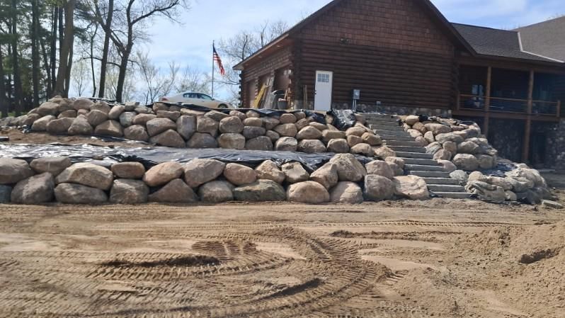 Retaining Wall Construction