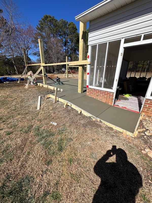 Sidewalk Installation