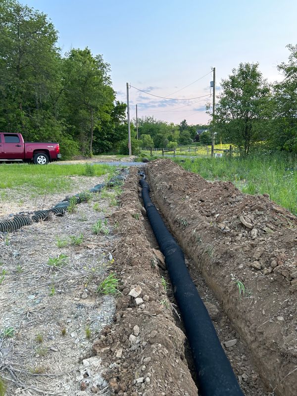 Outdoor French Drains