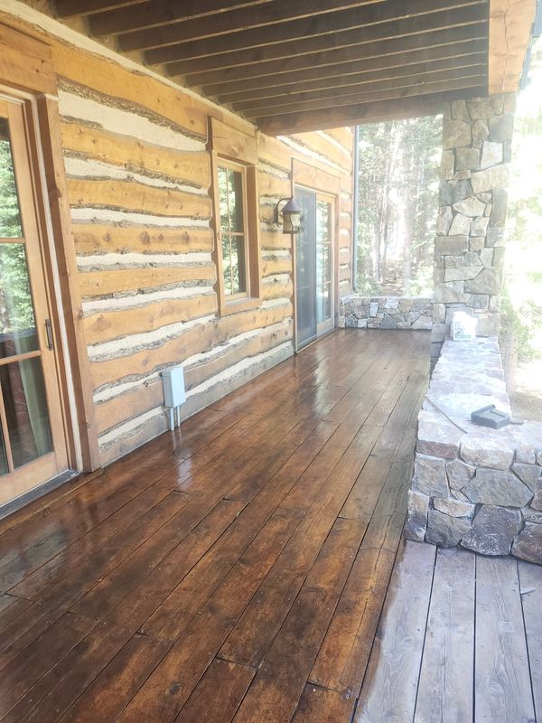 Deck Staining