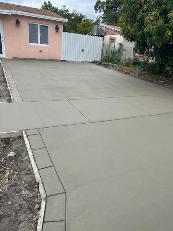Plain Concrete Installation