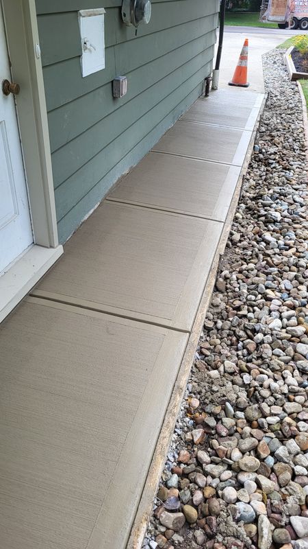 Sidewalk Installation
