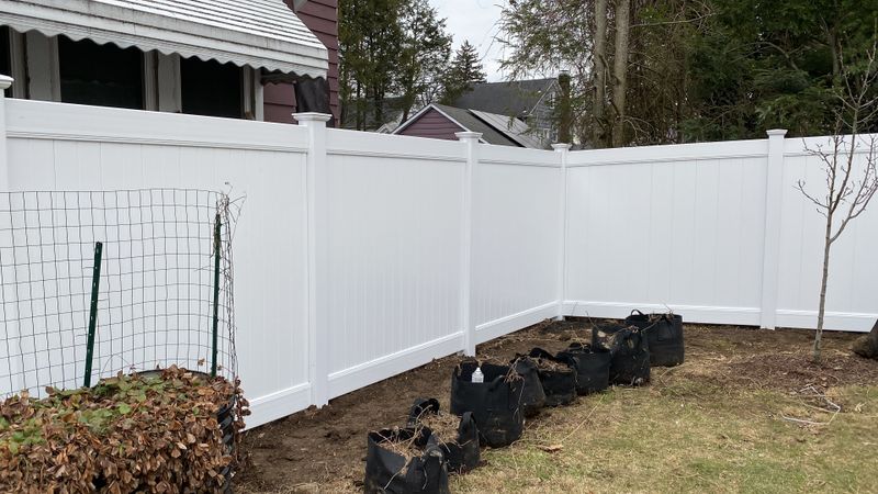 Privacy Perfected: Stunning Vinyl Fence Installation in Windsor, CT