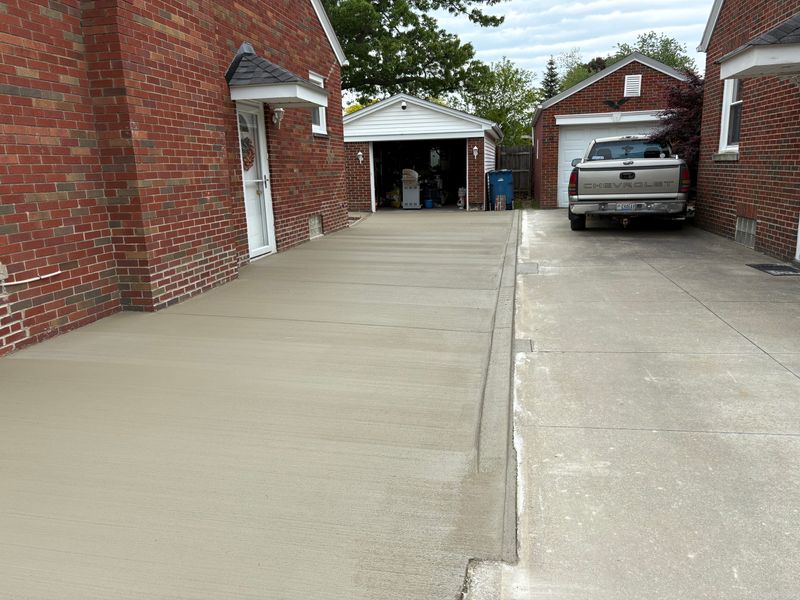 Driveway tear out and replacement