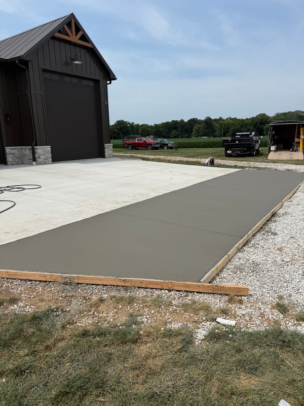Concrete Driveway Installation