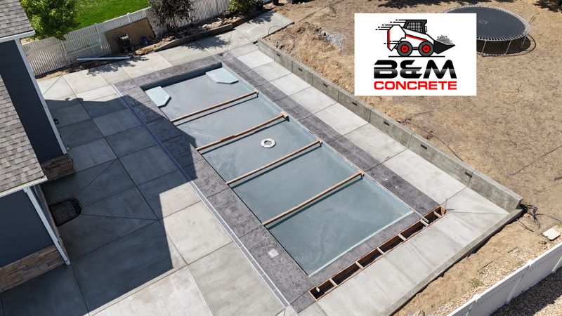 Stamped Concrete Installation