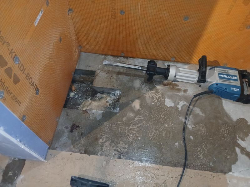 Carbondale Master bath Phase 1