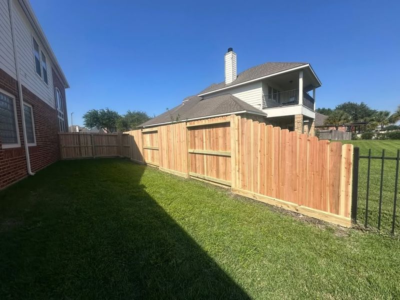 Wood Fence Installation