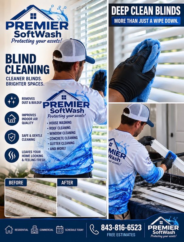 Blind cleaning
