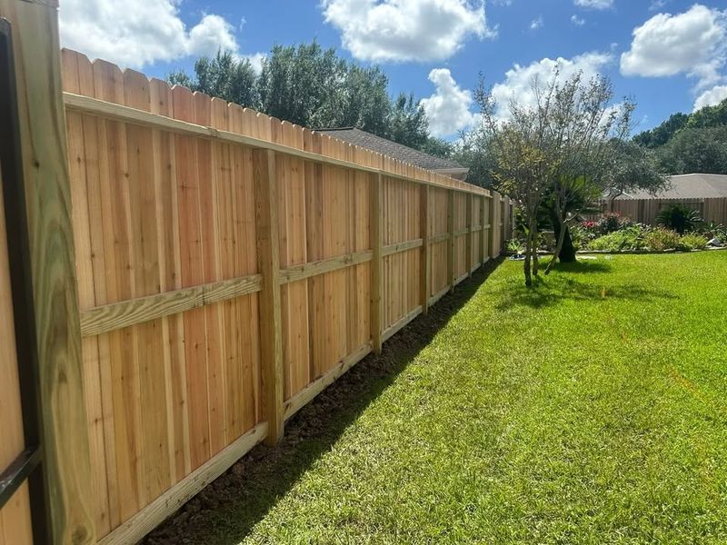 Wood Fence Installation