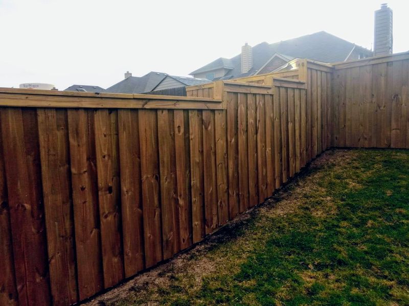 Custom 6-Foot Cedar Board-on-Board Privacy Fence Installation
