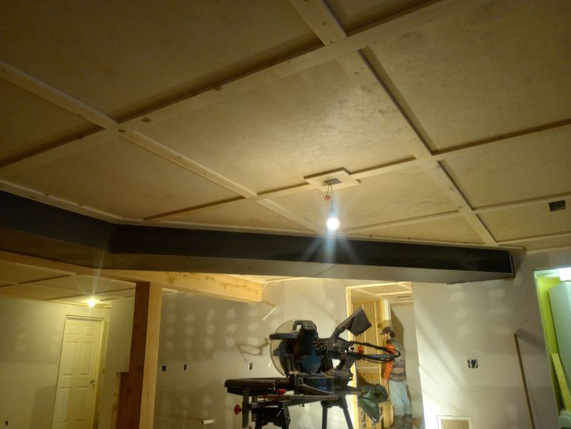 Transformative Basement Renovation: Sleek Modern Design by Eggert Construction and Landhaus Woodworks