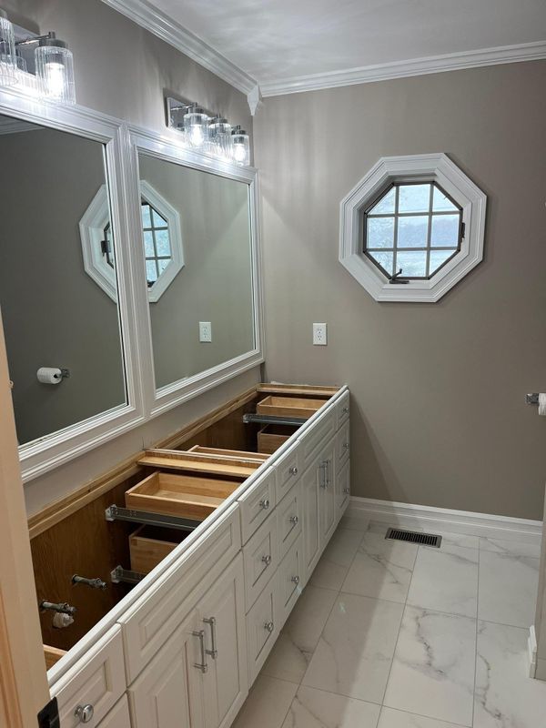 Tile installation