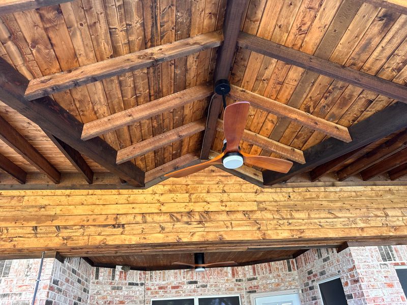 Attach Cedar Awnings