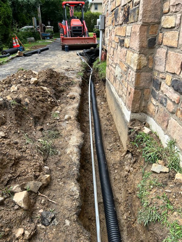 Outdoor French Drains