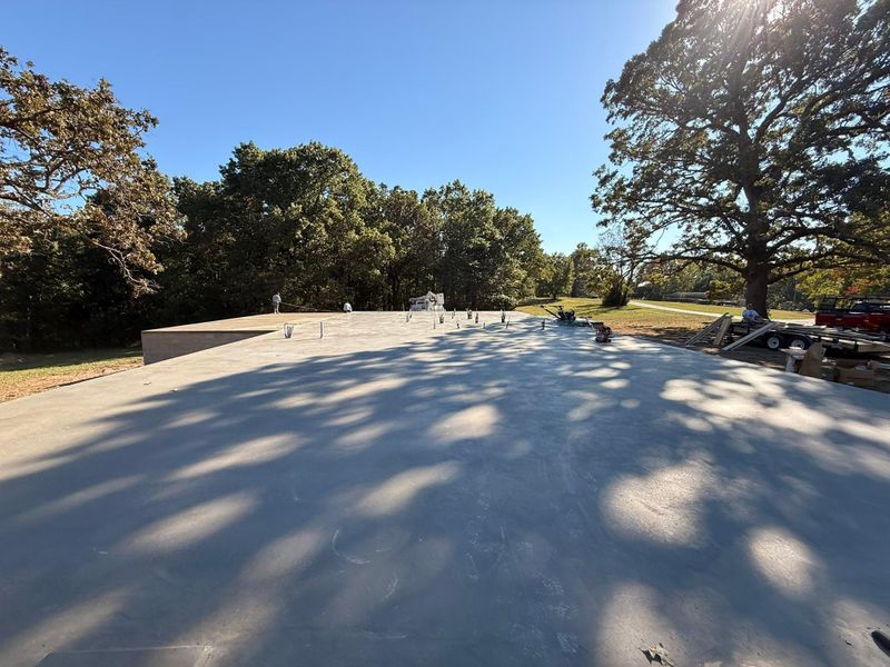 Stamped Concrete Installation