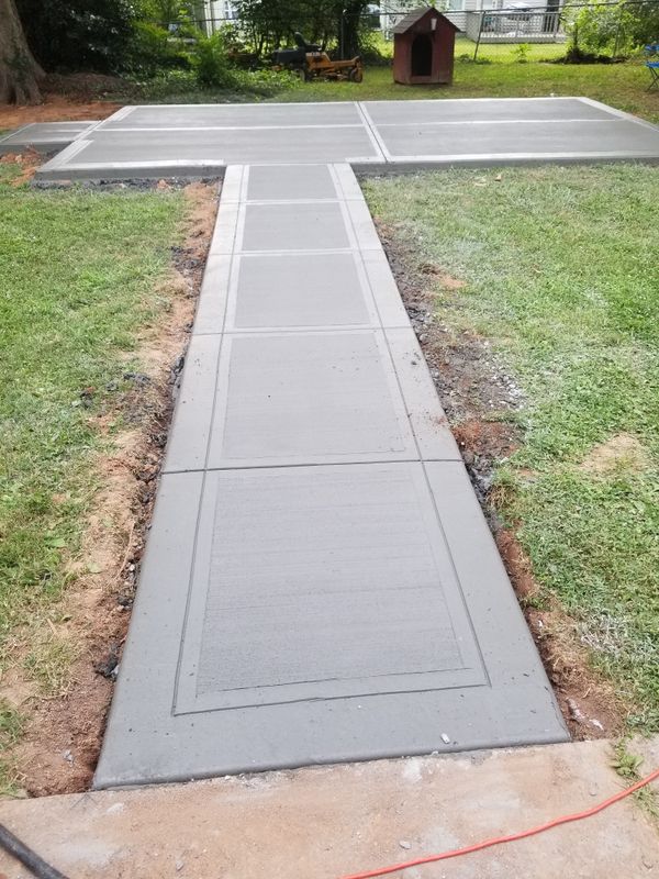 Sidewalk Installation