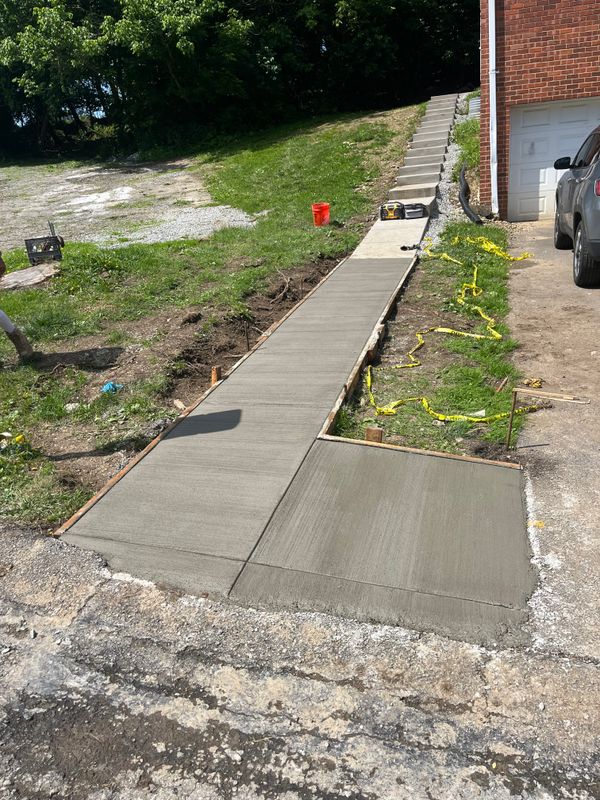 Concrete Driveway Installation