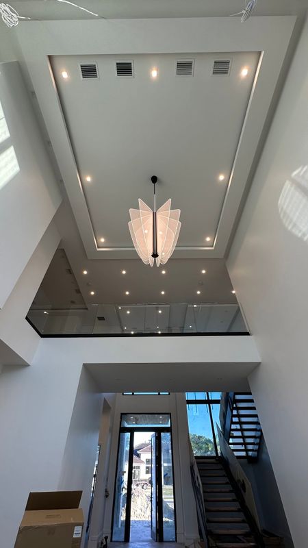 Chandelier Installation