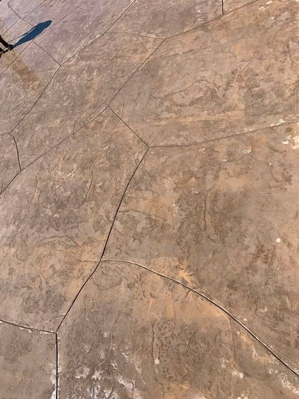 Stamped Concrete Installation
