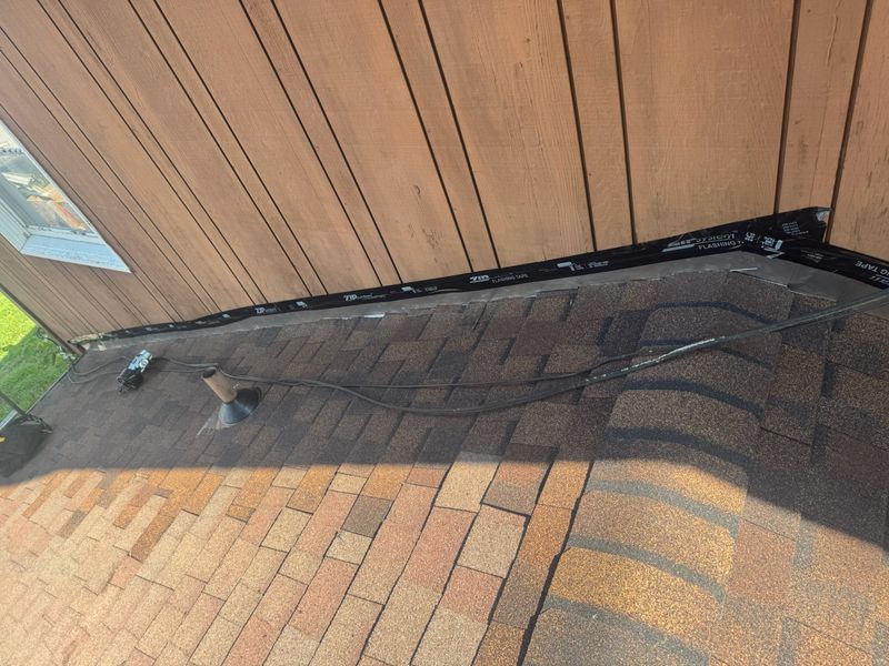 Carbondale Roof Leak repair and Drywall installation