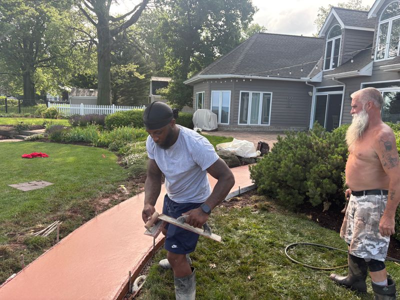 Sidewalk Installation