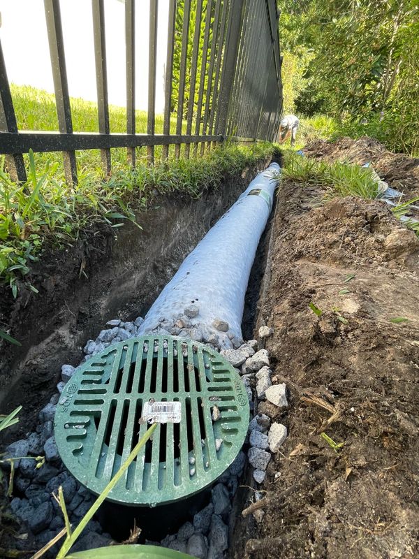 French Drain Install
