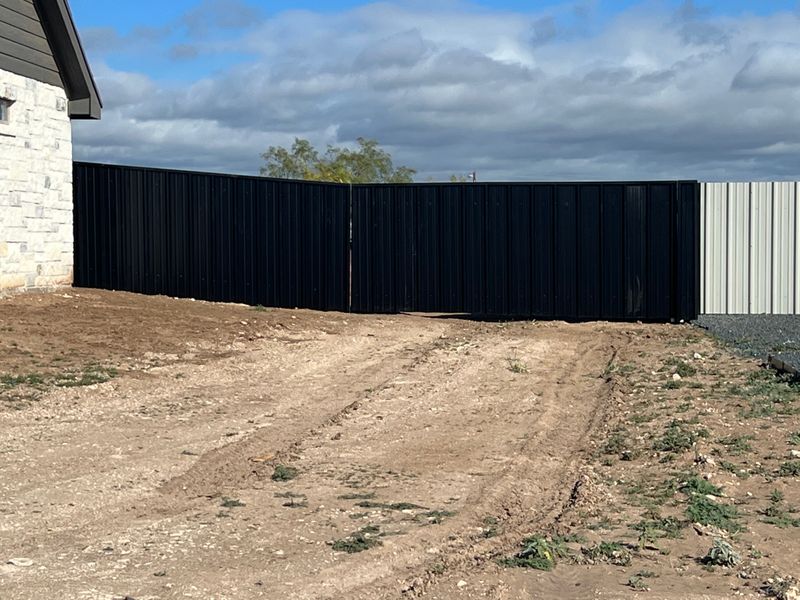 Sheet Metal Fencing