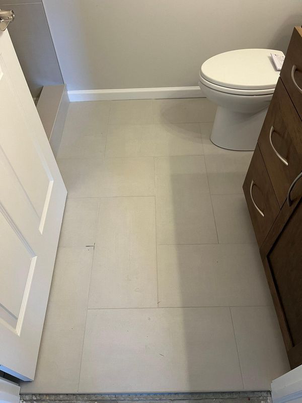 Tile installation
