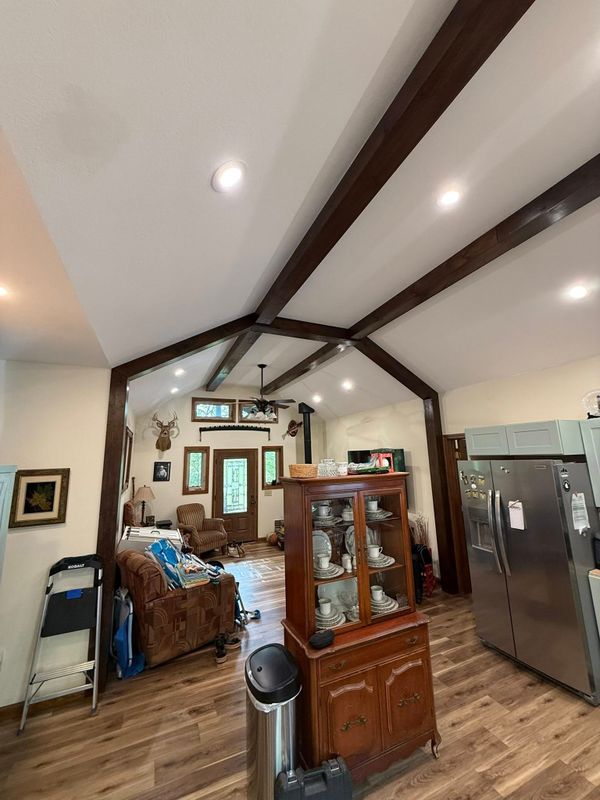 Rustic Beams & Wood Slabs