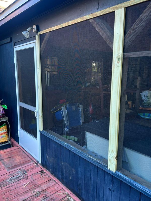 Screen Room Repairs