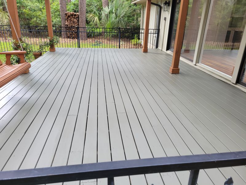 Deck paint 