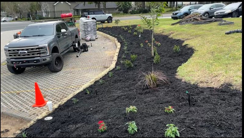 Mulch/Rock Installation