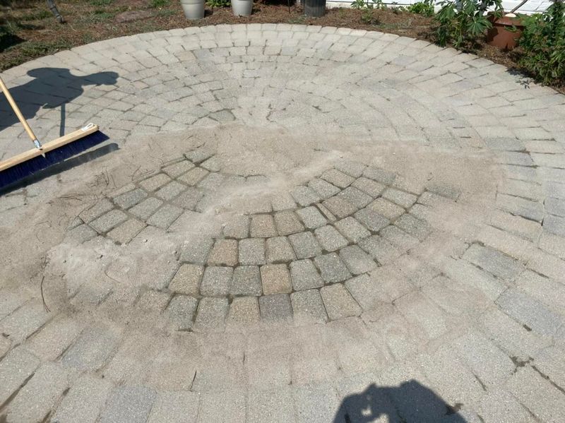 Paver stone patio Cleaning