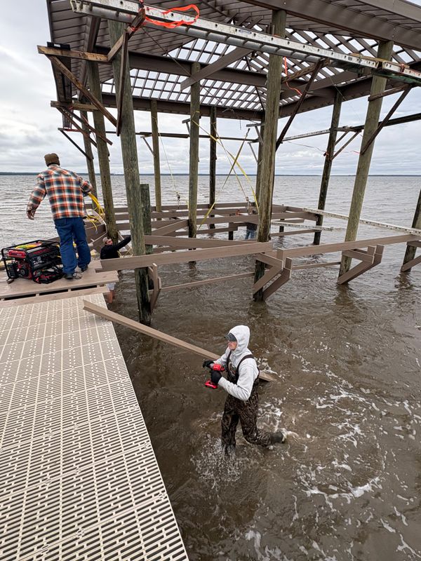 Pier Construction