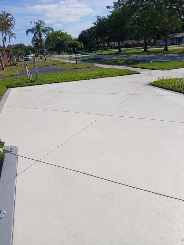 Plain Concrete Installation