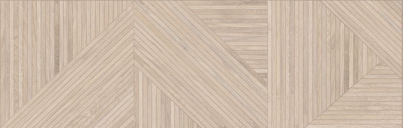 Wall tile wood look japandi design