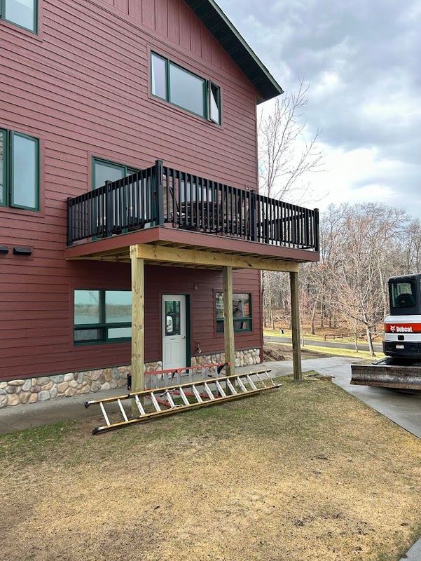 Lakeview Deck Transformation in Ranier MN