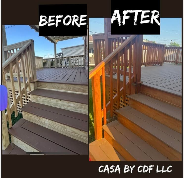 Deck Staining
