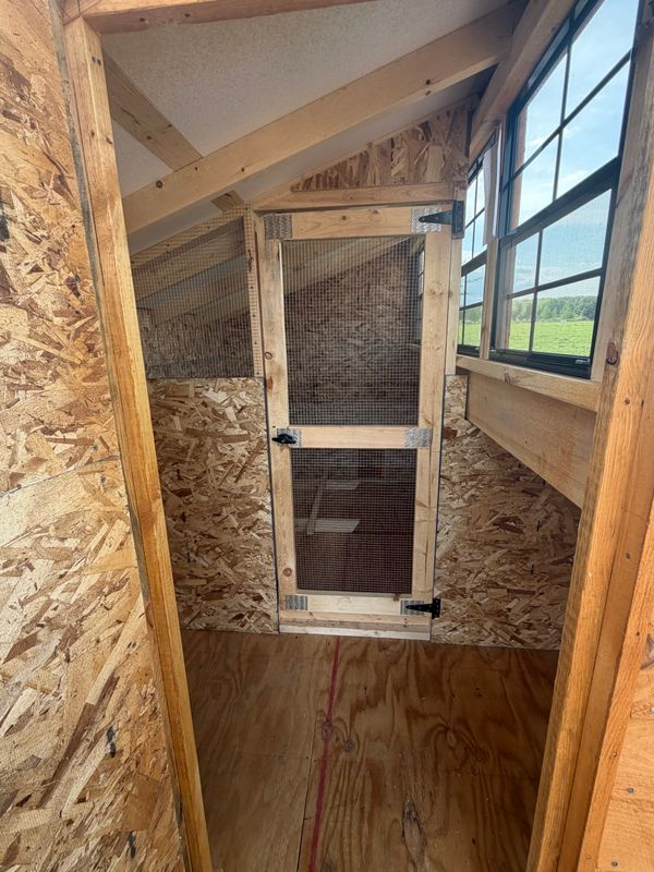 8x10 Insulated Chicken Coop